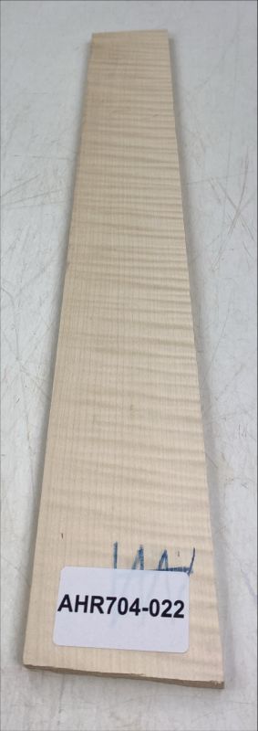 Fretboard Maple flamed, 550x67x9mm Unique Piece #022